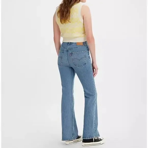 Levi's Premium Denim “70’s High Flare” Jeans size 26/2 - Picture 4 of 15